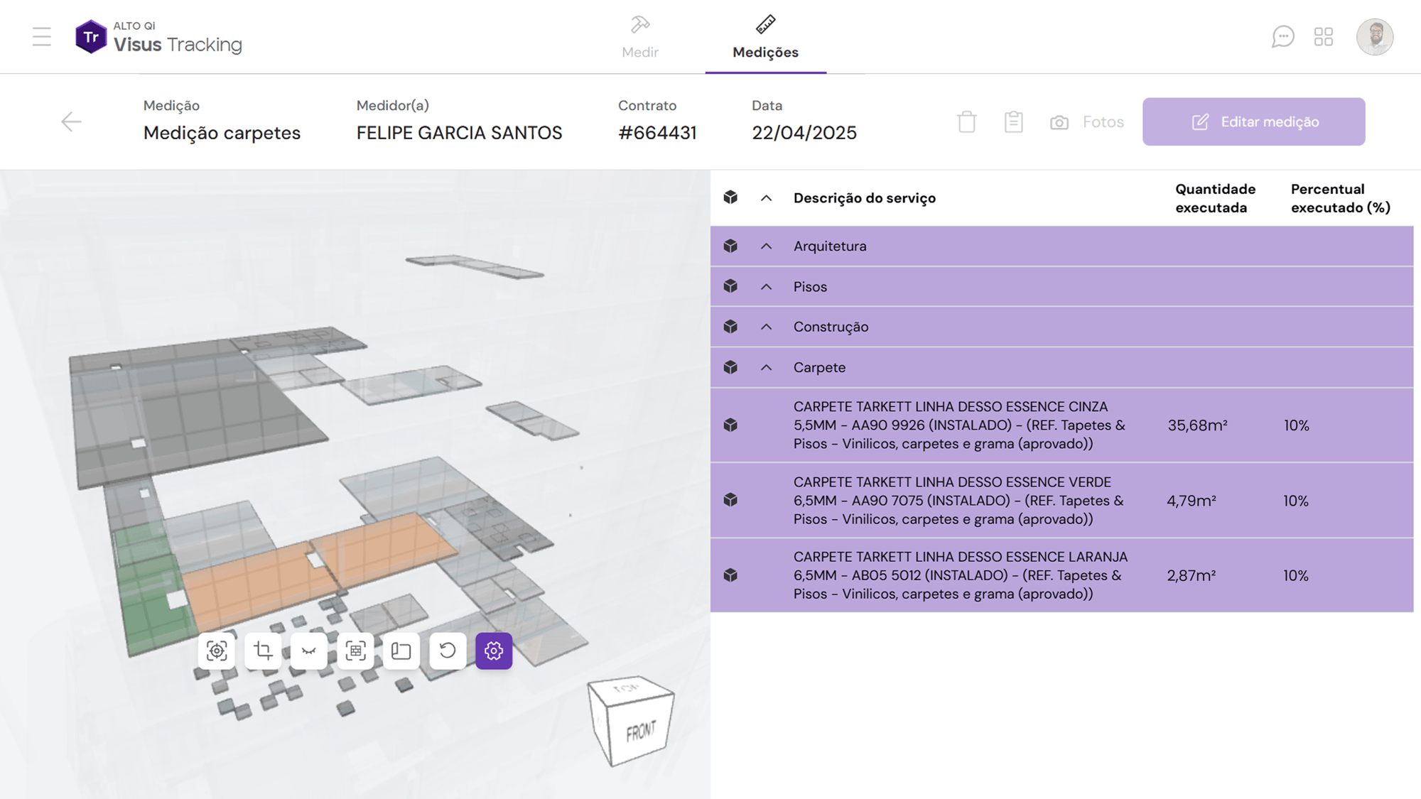 11 - Vínculo de medições com contratos
