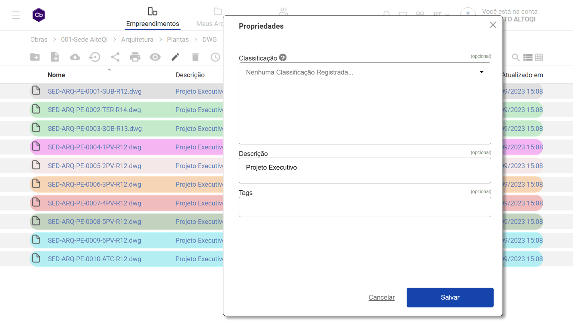 5 - Edição múltipla de arquivos e pastas