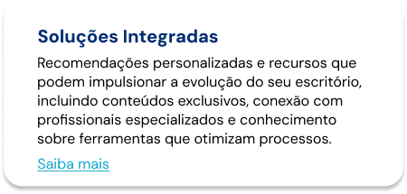 Soluções integradas