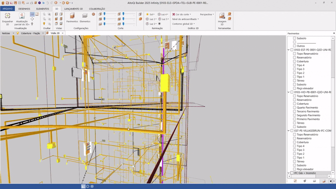 Projeto 3D BIM Eberick